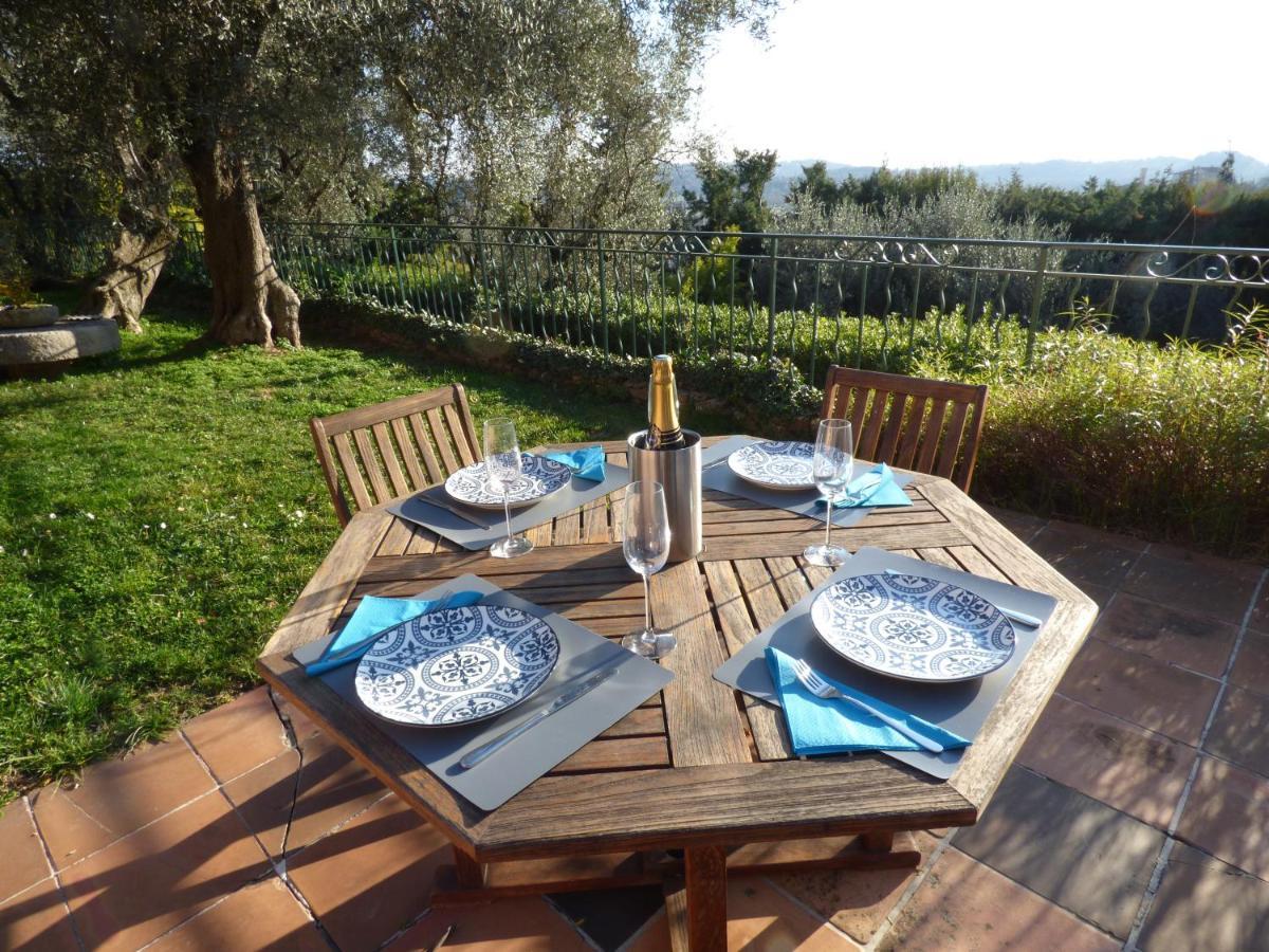 Apartment Cezanne With Heated Pool And Private Garden Chateauneuf-Grasse 외부 사진