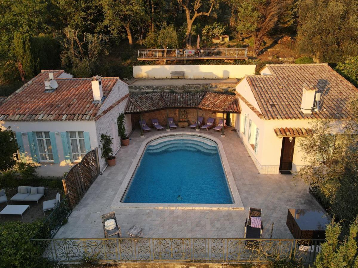 Apartment Cezanne With Heated Pool And Private Garden Chateauneuf-Grasse 외부 사진